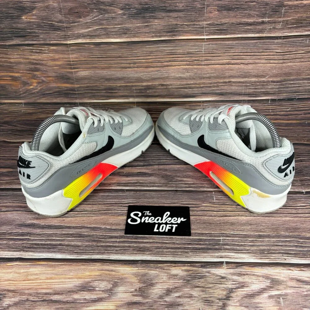 Nike Air Max 90 Gradient Cassette Youth Casual Lace‎ Up Shoes Size 7